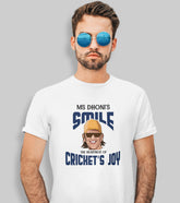 Dhoni Smile Unisex Half Sleeve T-Shirt